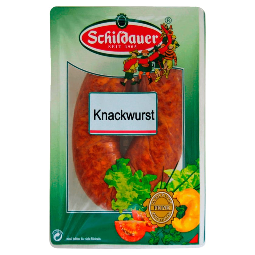 Schildauer Knackwurst mit Kümmel 300g